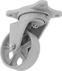 High-Capacity Ultra-High-Temperature Casters with Metal Wheels 