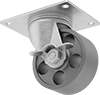 Cart-Smart Casters with Metal Wheels 