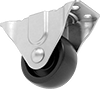 Cart-Smart Casters with Polypropylene Wheels