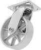 High-Capacity Spartan Casters with Metal Wheels