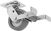 High-Capacity Spartan Casters with Polyurethane Wheels