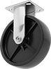 High-Capacity Plate Casters with Polypropylene Wheels