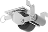 High-Capacity Spartan Casters with Phenolic Wheels 