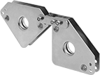 Image of Product. Front orientation. Magnetic Clamps. Adjustable-Angle Magnetic Clamps.