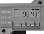 Image of Product. Front orientation. ZoomedIn view. Linear Scales. Digital Linear Scales for Saws, LCD Display.