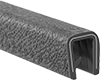 Image of Product. Front orientation. Edge Trim. Flame-Retardant Reinforced Rubber Edge Trim, Style 1.