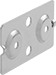 Image of Product. Button Contact for 2 Batteries. Front orientation. Battery Contacts. For 2 Batteries, Button Contact.