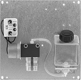 Image of Product. 2 Pumps. Front orientation. Oil-Dispensing Pumps. Precision Adjustable-Interval Electric Oil-Dispensing Pumps, 2 Pumps.