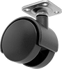 Light Duty Furniture Casters with Nylon Wheels