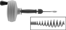 Image of Product. Front orientation. Contains Inset. Drain Snakes. Drum-Type Drain Snakes.