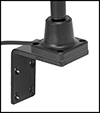 Image of Specification. Front orientation. ZoomedIn view. Contains Border. Bracket Mount. Any-Which-Way Machine Lights.