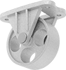 Ultra-High-Temperature Casters with Metal Wheels 