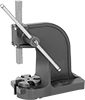 Bench-Mount Lever Presses with Removable Rotating Base Plate
