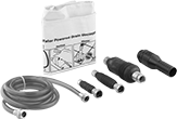 Image of Product. Front orientation. Water Jet Drain Cleaners. Water Jet Drain Cleaning Kits.