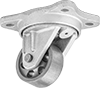 High-Capacity Ultra-High-Temperature Casters with Metal Wheels