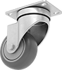 Cardinal Casters with Polyurethane Wheels
