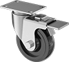 Cardinal Casters with Polyurethane Wheels