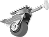 High-Capacity Kingston Casters with Phenolic Wheels