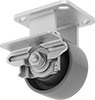 High-Capacity Kingston Casters with Metal Wheels