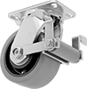 Extra-High-Capacity Viking Casters with Polyurethane Wheels