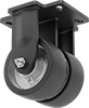 Extra-High-Capacity Compact Alliance Casters with Polyurethane Wheels 