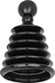 Image of Product. Front orientation. Plungers. Style D.