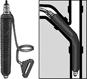 Image of ProductInUse. Front orientation. Contains Inset. Expansion Plugs. Air- and Water-Inflatable Plugs for Wye-Joints.
