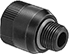 Image of Product. Front orientation. Pressure Test Fittings. Quick-Install Pressure Test Fittings, NPT Male Inlet × NPT Female Outlet Adapter.