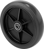 Lightweight Rubber Wheels 