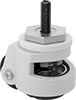Threaded-Stem Leveling Casters 