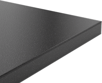 Image of Product. Front orientation. MDS-Filled Cast Nylon Sheet, Easy-to-Machine, Wear-Resistant, 3/4" Thick, 12" x 12".