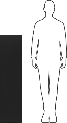 Image of Product. Side1 orientation. Contains SizingReference. MDS-Filled Cast Nylon Sheet, Easy-to-Machine, Wear-Resistant, 1/4" Thick, 48" x 12".