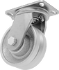Extra-High-Capacity V-Groove Track Casters with Metal Wheels