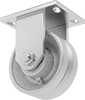 Extra-High-Capacity V-Groove Track Casters with Metal Wheels