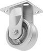 High-Capacity V-Groove Wheel Track Casters with Metal Wheels 
