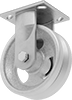 High-Capacity V-Groove Wheel Track Casters with Metal Wheels 