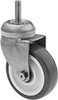 Corrosion-Resistant Threaded-Stem Casters with Polyurethane Wheels