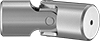 Corrosion-Resistant Mil. Spec. Machinable-Bore Single U-Joints