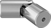 Corrosion-Resistant Mil. Spec. Machinable-Bore Single U-Joints