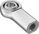 Image of Product. Front orientation. Rod Ends. Internally Threaded Lubrication-Free Ball Joint Rod Ends.
