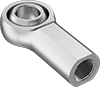 Internally Threaded Lubrication-Free Ball Joint Rod Ends