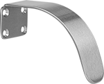 Image of Product. Style C. Front orientation. Pull Handles and Knobs. Arm and Foot Pull Handles, Arm Pull Handles, Style C.