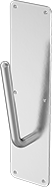 Image of Product. Style D. Front orientation. Pull Handles and Knobs. Arm and Foot Pull Handles, Arm Pull Handles, Style D.