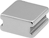 Stepped Neodymium Rectangle Magnets