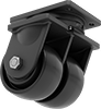 Extra-High-Capacity Hercules Casters with Polyurethane Wheels 
