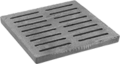 Image of Product. Front orientation. Floor Drain Grates. Heavy Duty Floor Drain Grates, Square.