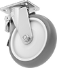 High-Capacity Easy-Turn Casters with Polyurethane Wheels 