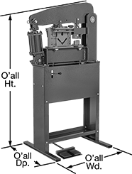 Image of Product. Front orientation. Contains Annotated. Presses/Punches/Shears. Floor-Mount Presses/Punches/Shears.