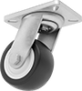 Extra-High-Capacity Husky Casters with Polyurethane Wheels 