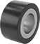 Image of Product. Front orientation. Idler Rollers. Abrasion-Resistant Idler Rollers.